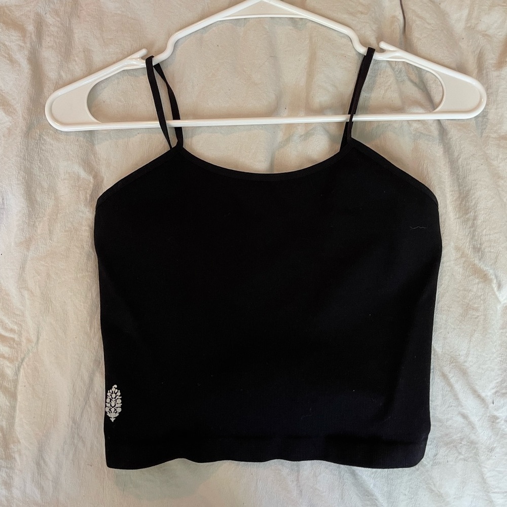 Open back tank top